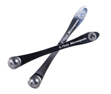Load image into Gallery viewer, Honey Bear Kitchen Measuring Spoon, Polished Stainless Steel (2, 0.15 ml Micro Scoop)