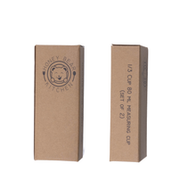 Load image into Gallery viewer, Measuring Cups Set of 2: 1/3Cup 80 ML , Polished Stainless Steel