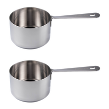 Load image into Gallery viewer, Measuring Cups Set of 2: 1 Cup 240 ML , Polished Stainless Steel