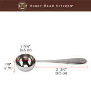 Load image into Gallery viewer, Tablespoon 15 ml Set of 2: Polished Stainless Steel
