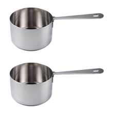 Load image into Gallery viewer, Measuring Cups Set of 2: 1 Cup 240 ML , Polished Stainless Steel
