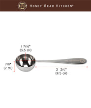 Load image into Gallery viewer, Tablespoon 15 ml Set of 2: Polished Stainless Steel
